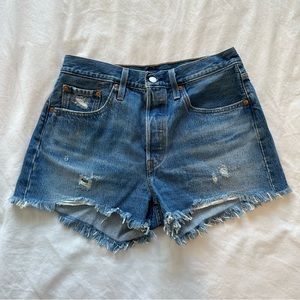 Levi’s High Waisted Shorts